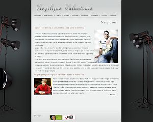 svetainiu kurimas - virgis - rėmimas